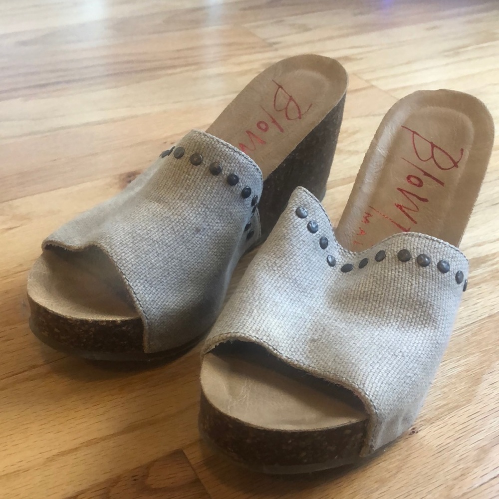 Blowfish Slip-On Wedges